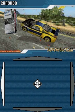 Burnout Legends gameplay screenshot on DS