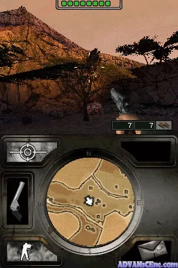 Cabela's Dangerous Hunts 2011 gameplay screenshot on DS