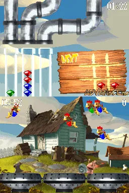 Chicken Hunter gameplay screenshot on DS