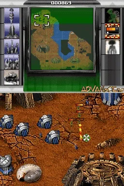 Command and Destroy gameplay screenshot on DS