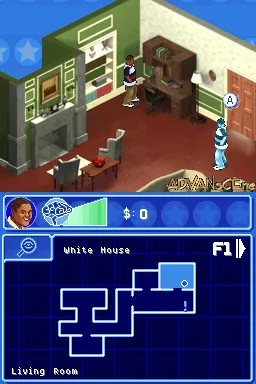 Cory in the House gameplay screenshot on DS