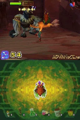 Crash of the Titans gameplay screenshot on DS