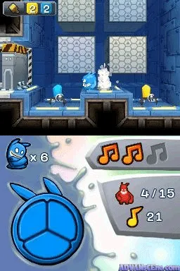 de Blob 2 gameplay screenshot on DS