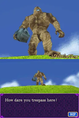 Deep Labyrinth gameplay screenshot on DS