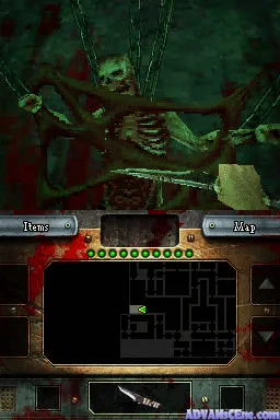 Dementium II gameplay screenshot on DS