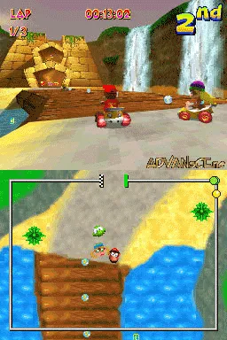 Diddy Kong Racing DS gameplay screenshot on DS
