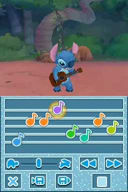 Disney Friends gameplay screenshot on DS