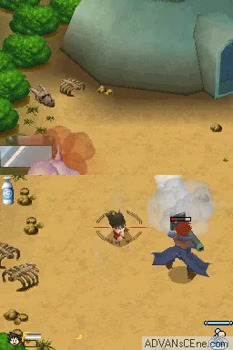 Dragon Ball: Origins 2 gameplay screenshot on DS