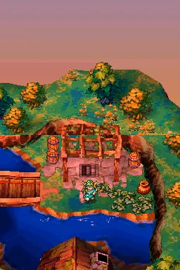 Dragon Quest IV gameplay screenshot on DS