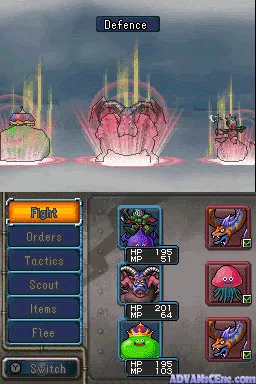 Dragon Quest Monsters: Joker 2 gameplay screenshot on DS