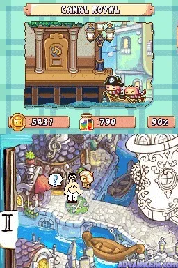 Drawn to Life: The Next Chapter gameplay screenshot on DS