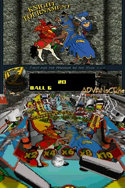 Dream Pinball 3D gameplay screenshot on DS