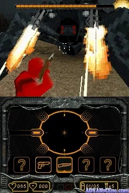 Duke Nukem: Critical Mass gameplay screenshot on DS