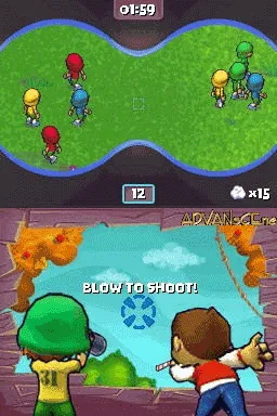 EA Playground gameplay screenshot on DS
