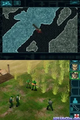 Elite Forces: Unit 77 gameplay screenshot on DS