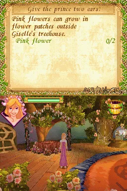 Enchanted gameplay screenshot on DS