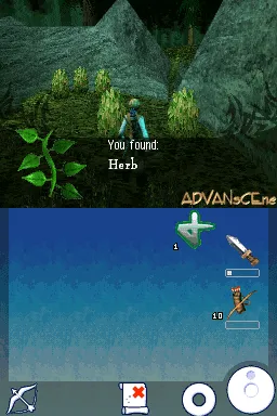 Eragon gameplay screenshot on DS