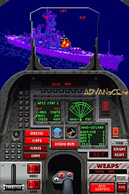 F24: Stealth Fighter gameplay screenshot on DS