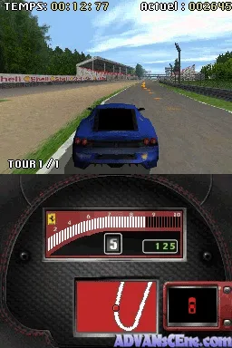 Ferrari Challenge: Trofeo Pirelli gameplay screenshot on DS