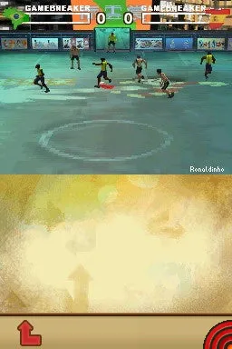 FIFA Street 3 gameplay screenshot on DS