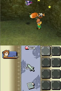 Final Fantasy Crystal Chronicles: Ring of Fates gameplay screenshot on DS