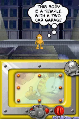 Garfield Gets Real gameplay screenshot on DS