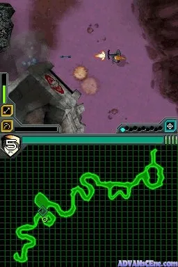 G.I. Joe: The Rise of Cobra gameplay screenshot on DS