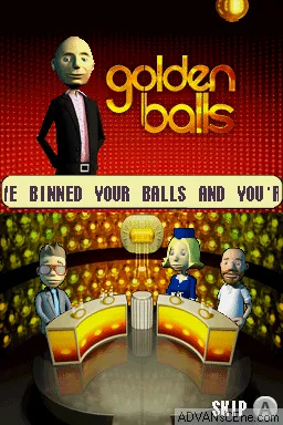 Golden Balls gameplay screenshot on DS