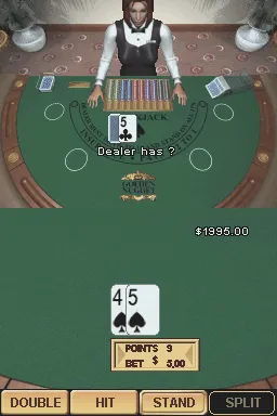 Golden Nugget Casino DS gameplay screenshot on DS