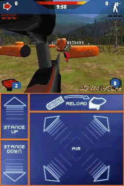 Greg Hastings Tournament Paintball MAX'D gameplay screenshot on DS