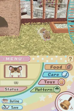 Hamsterz Life gameplay screenshot on DS