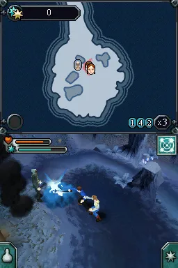 Harry Potter and the Deathly Hallows – Part 1 gameplay screenshot on DS