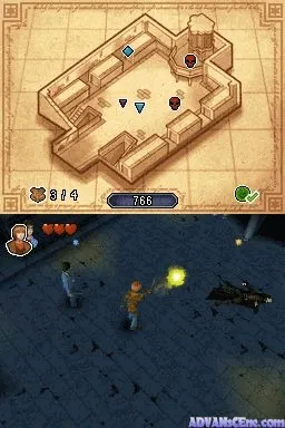 Harry Potter and the Deathly Hallows – Part 2 gameplay screenshot on DS