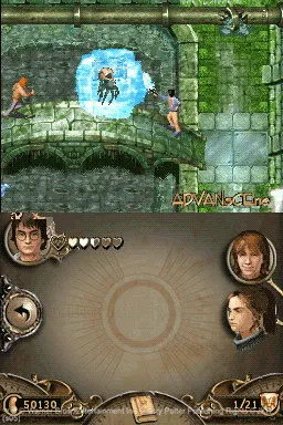 Harry Potter and the Goblet of Fire gameplay screenshot on DS