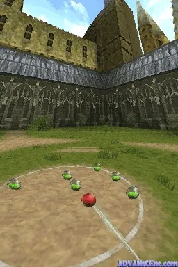 Harry Potter and the Half-Blood Prince gameplay screenshot on DS