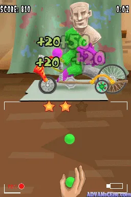 iCarly gameplay screenshot on DS