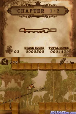 Ivy the Kiwi? gameplay screenshot on DS