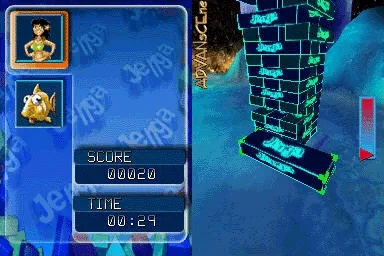 Jenga World Tour gameplay screenshot on DS