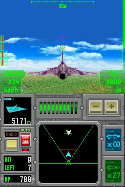 Jet Impulse gameplay screenshot on DS