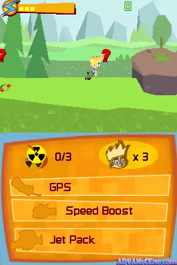 Johnny Test gameplay screenshot on DS