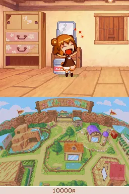 Kumatanchi gameplay screenshot on DS