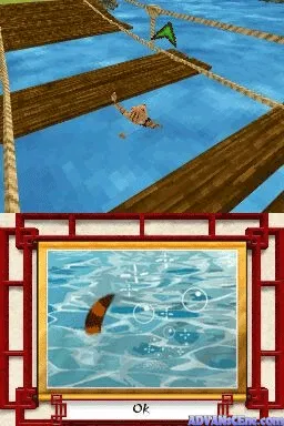 Legend of Kay gameplay screenshot on DS