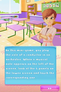 Let's Play Schools gameplay screenshot on DS