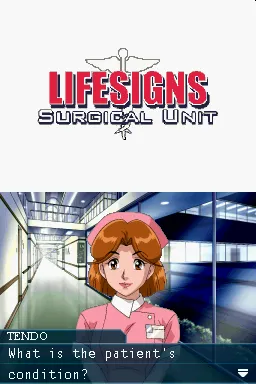 LifeSigns: Surgical Unit gameplay screenshot on DS