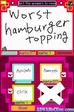 LOL gameplay screenshot on DS