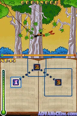Looney Tunes: Cartoon Conductor gameplay screenshot on DS