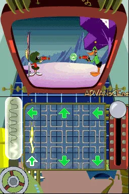 Looney Tunes: Duck Amuck gameplay screenshot on DS