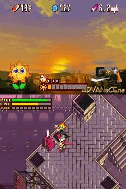 Lunar Knights gameplay screenshot on DS