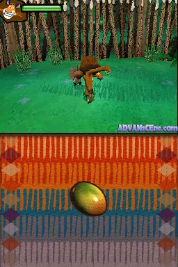 Madagascar: Escape 2 Africa gameplay screenshot on DS