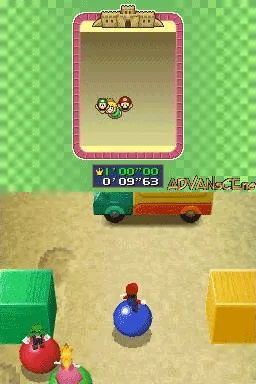 Mario Party DS gameplay screenshot on DS